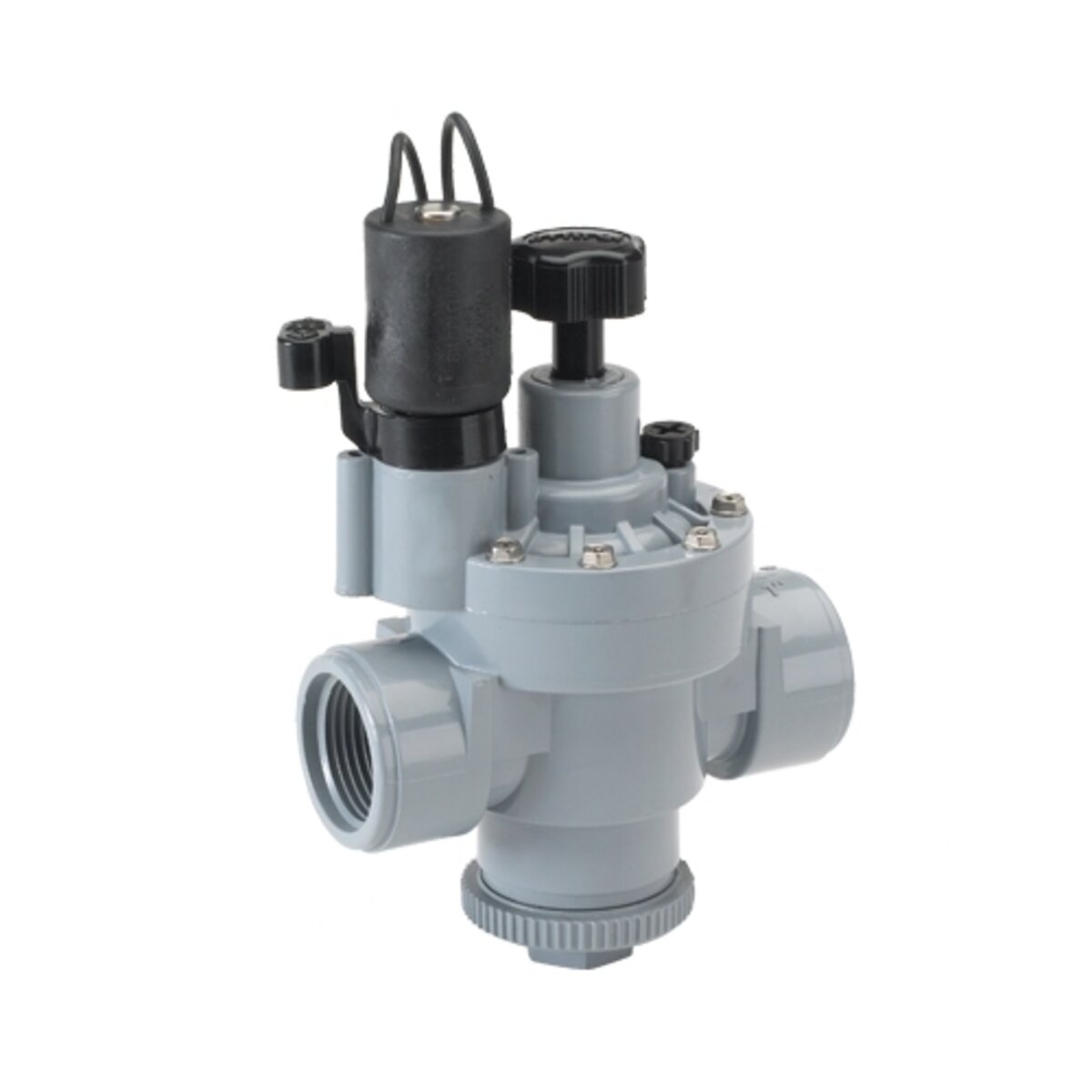 Irritrol 200B PVC Globe/Angle Valve 1 in. FIPT with Flow Control