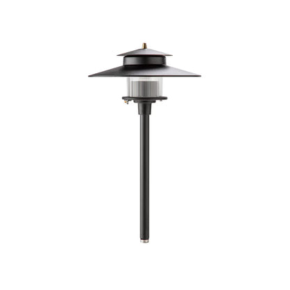 Vista PR-9206 Path Light Aluminum Black Finish No Lamp