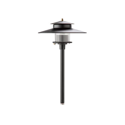 Vista  PR-9206-B-NL  PR-9206 Path Light Aluminum Black Finish No Lamp