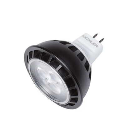 18132  Kichler Professional Series MR16 LED Lamp, 4W 2700K Warm White, 60 Degree Beam Angle, 285 Lumens, Bi-Pin Base - Clear Finish, Aluminum Housing, 12V