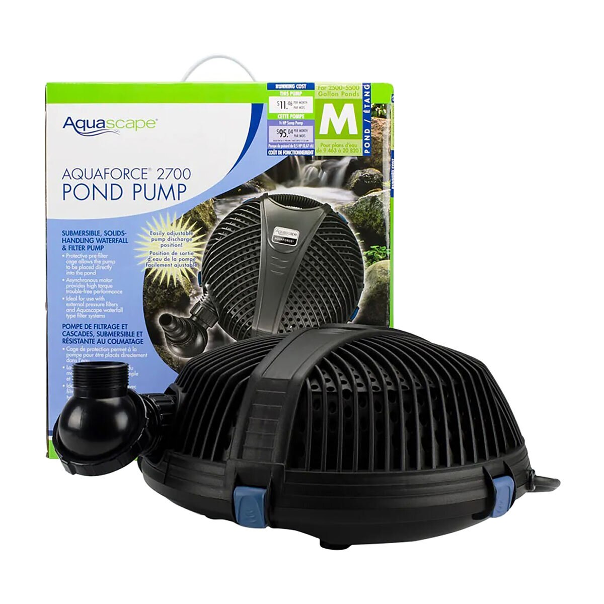 Aquascape Aquaforce 2700 Solid Handling Pump