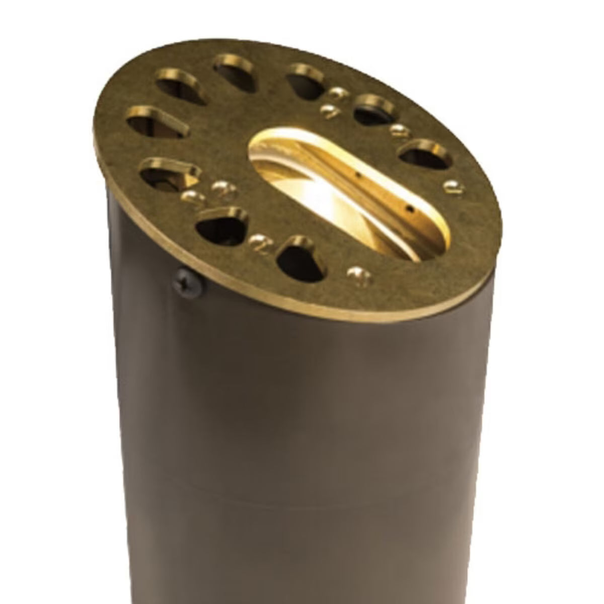 FX KG Well Light Luxor ZD Brass Housing Natural Brass 10.1W 2700K LED