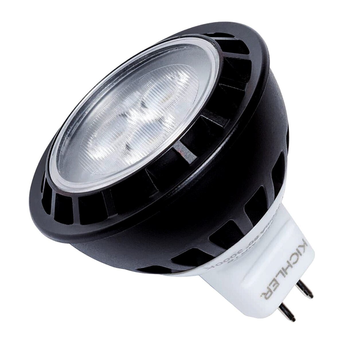 18010  Kichler MR16 4W LED Lamp 3000K Warm White Light 60 Degree Beam Angle, 260 Lumens, Bi-Pin Base, 12V Compatible
