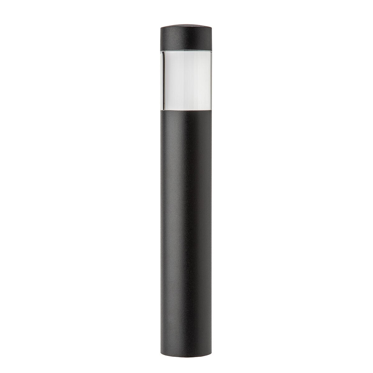Vista  BR-2500-B-4.5-W-36  Bollard Aluminum Black Finish 4.5W 2950K LED 36 Deg.
