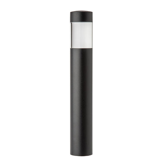 Vista  BR-2500-B-4.5-W-36  Bollard Aluminum Black Finish 4.5W 2950K LED 36 Deg.