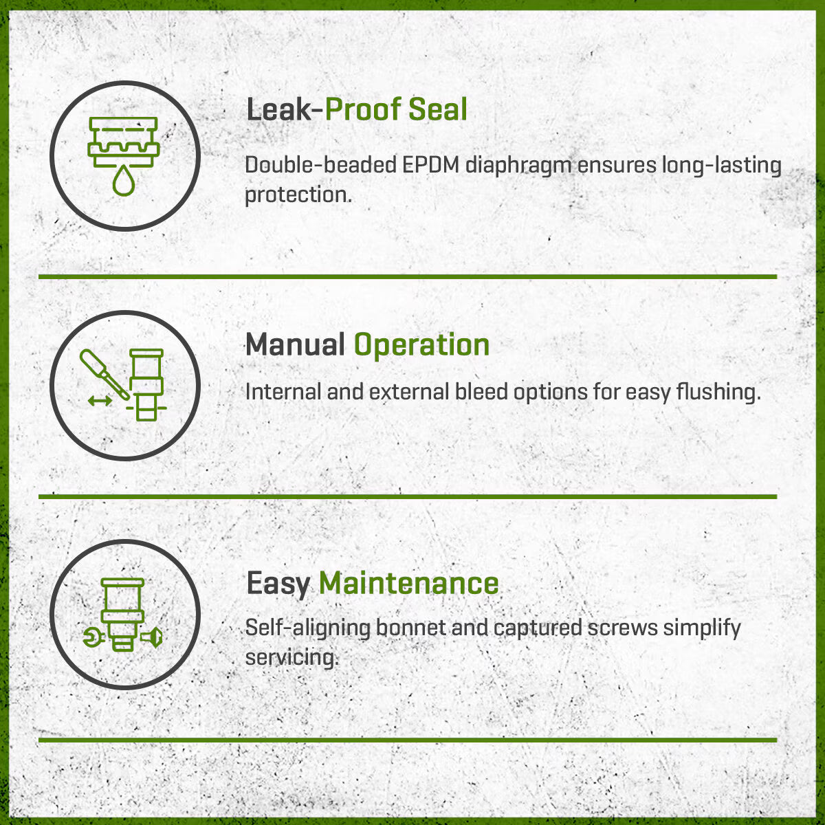 Irritrol Globe Valve 2500 Plastic 1 in. FIPT x FIPT