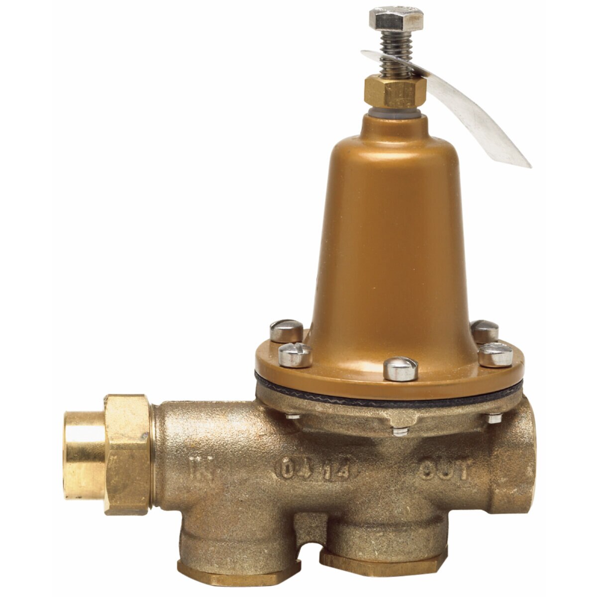 Watts  0009465  Pressure Reducing Valve Regulator LF25AUB-Z3 Series NPT Female Union x NPT Female 75 PSI - 125 PSI 2 in. Lead Free Copper Silicon Alloy w/ Strainer, Thermal Expansion Bypass & Lead Free
