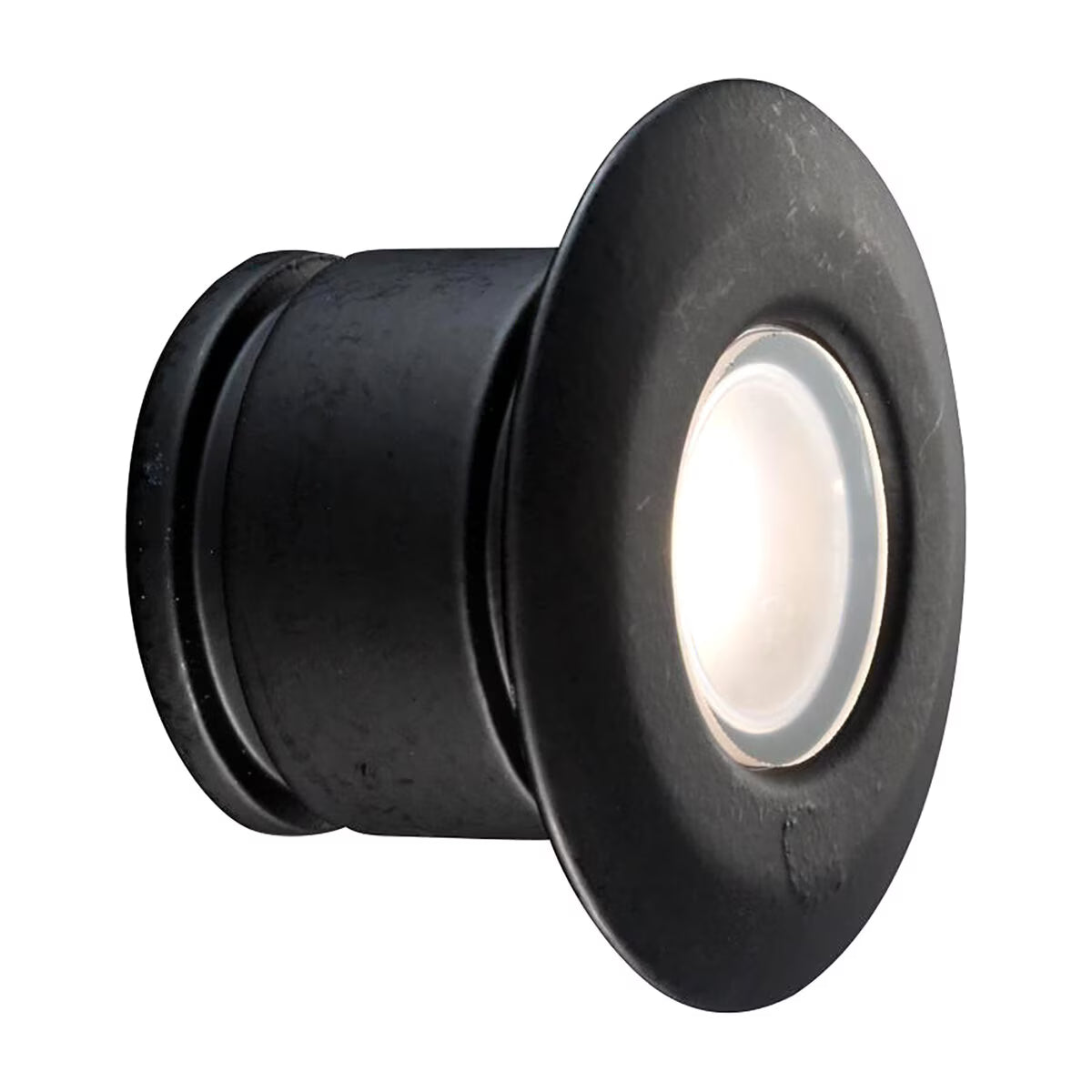 FX-POZD1LEDSTFB- PO Luxor Spot Wall Light Flat Black 1LED