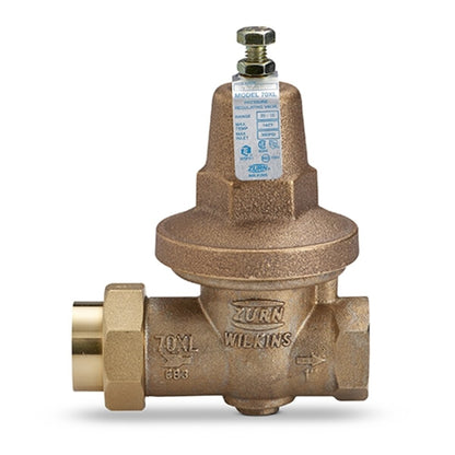 Wilkins 70XL Pressure Reducing Valve Lead Free Bronze 1 in. FIPT
