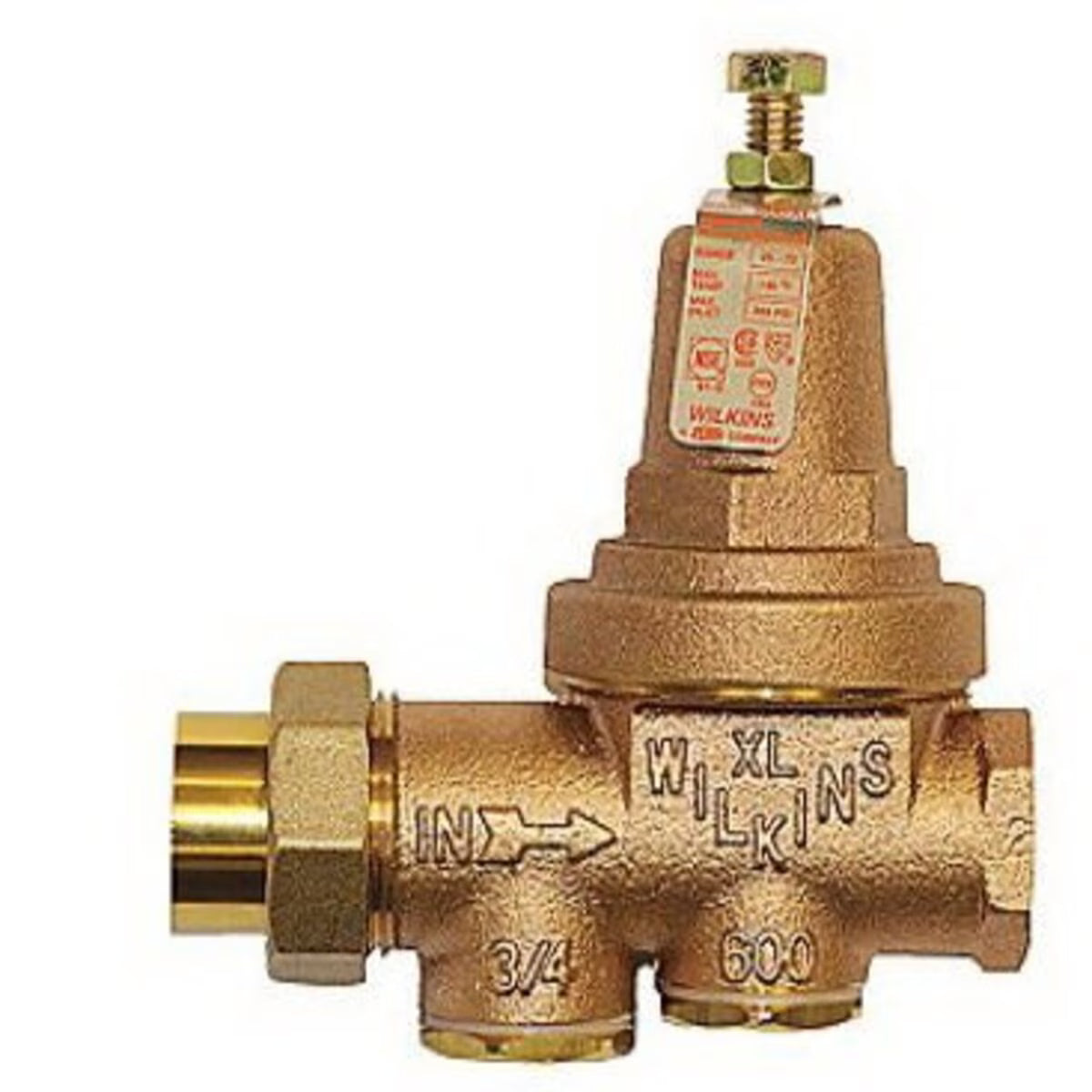 Wilkins 600XL Pressure Reducing Valve Lead Free Bronze 1-1/2 in. FIPT
