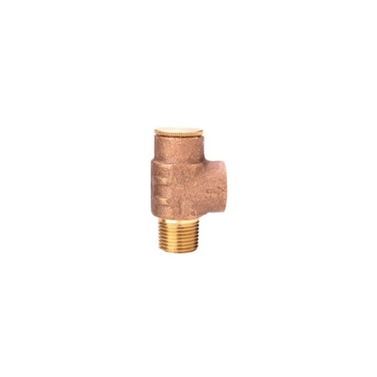 Wilkins P1500XL Pressure Relief Valve Lead Free Bronze 3/4 in. x 1/2 in. MIPT x FIPT