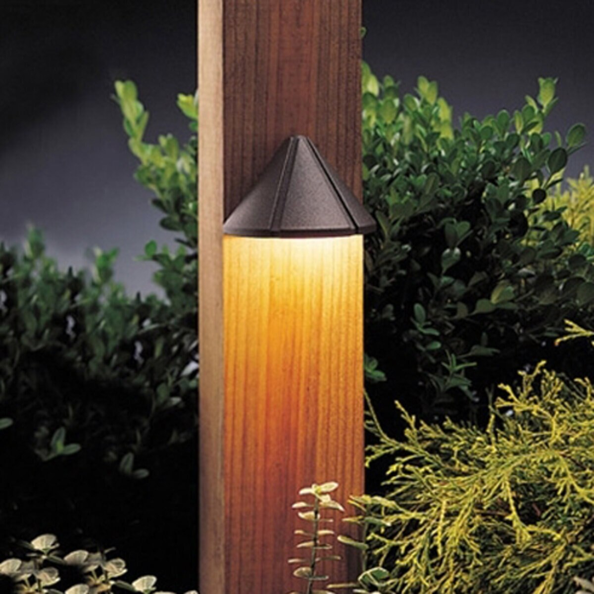 Kichler -15065AZT-15065 Mini Deck Light Aluminum Housing Architectural Bronze Halogen 6.5W
