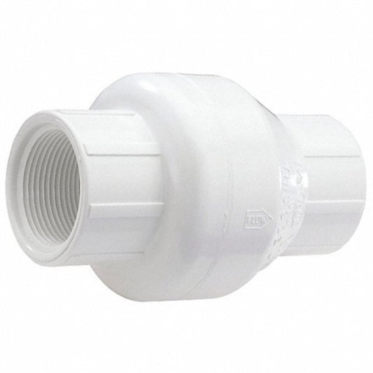 NDS Swing Check Valve IPS PVC 2 in. x 2 in. FIPT x FIPT