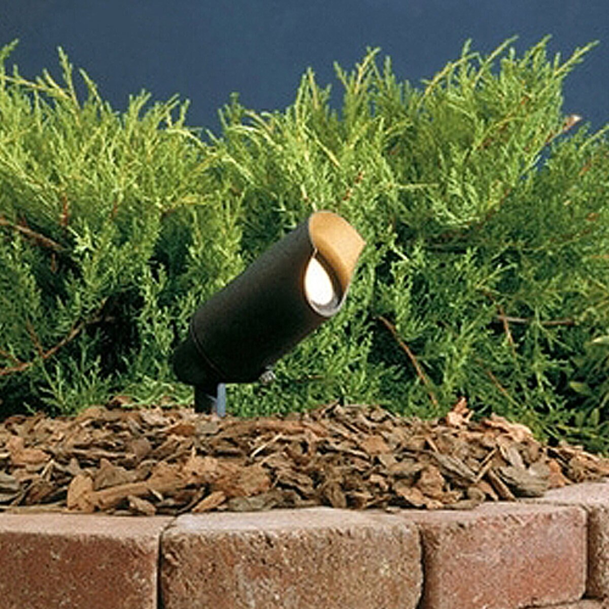 Kichler-15384BKT- 15384 Up Light Aluminum Housing Textured Black No Lamp