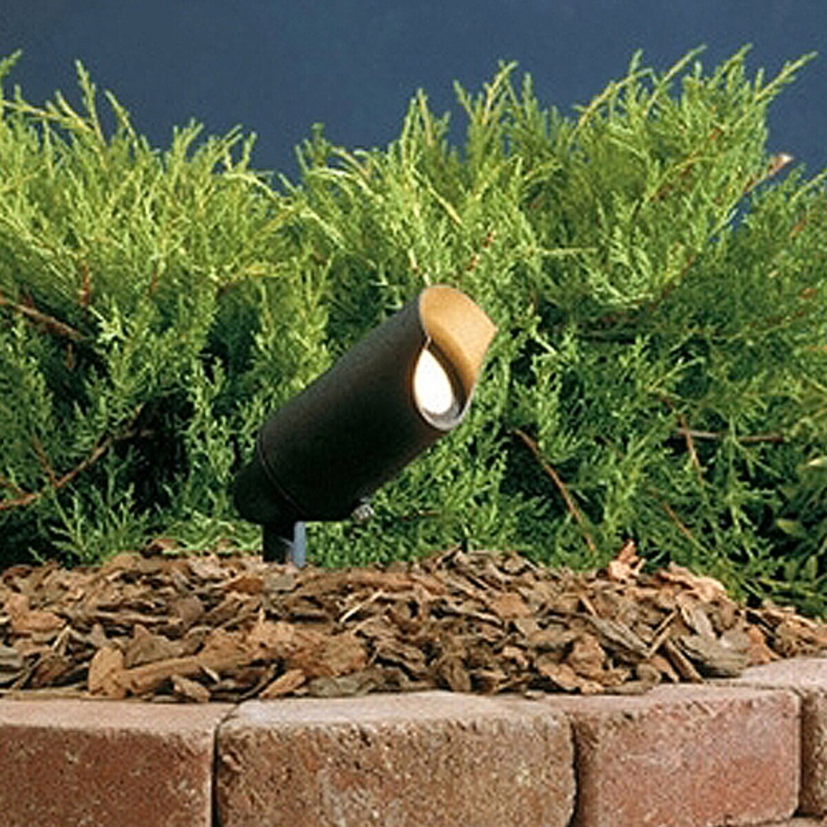 Kichler-15384BKT- 15384 Up Light Aluminum Housing Textured Black No Lamp