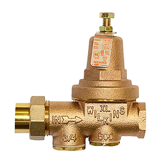 Zurn Pressure Reducing Valve Regulator FNPT 10 PSI – 125 PSI 120 GPM 1-1/2 in. Low Lead Cast