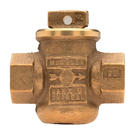 Mueller MH10283NG   Curb Stop Valve Lead Free 1 in. x 1 in. Fip