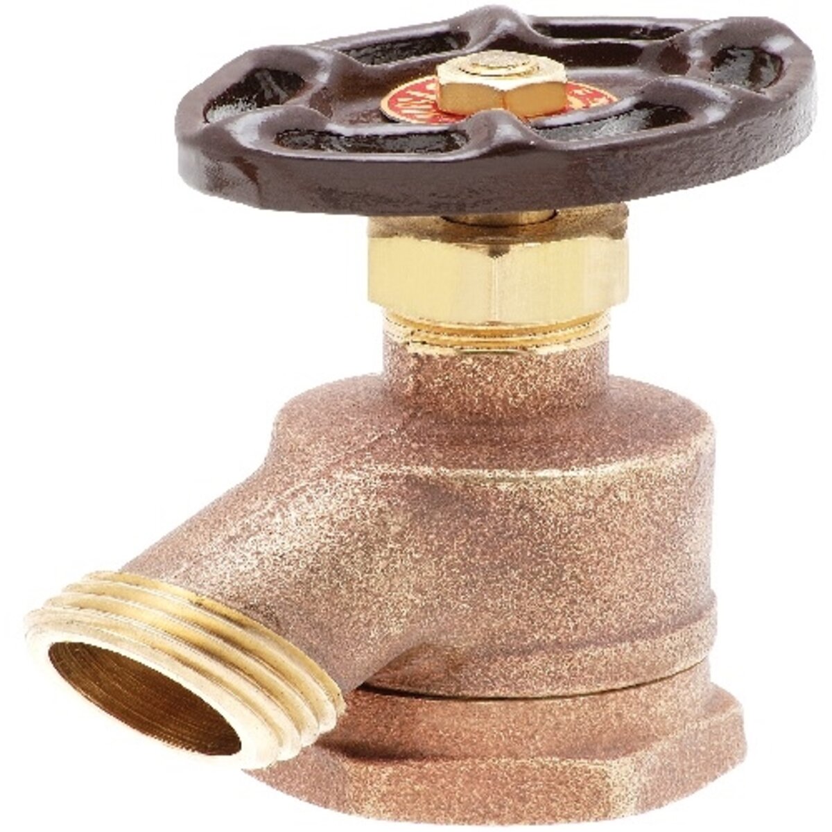Matco Bent Nose Garden Valve Brass 1 in. FIPT x MHT