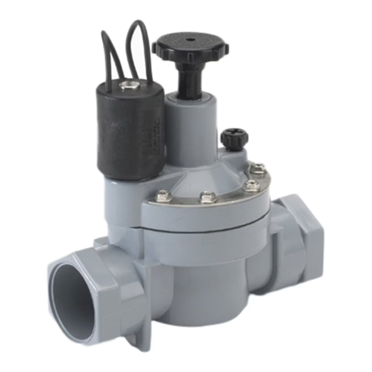 Irritrol Globe Valve 205 Plastic 1 in. w/ Flow Control Slip x Slip