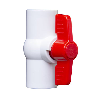 PVC Threaded Ball Valve 3/4 in.