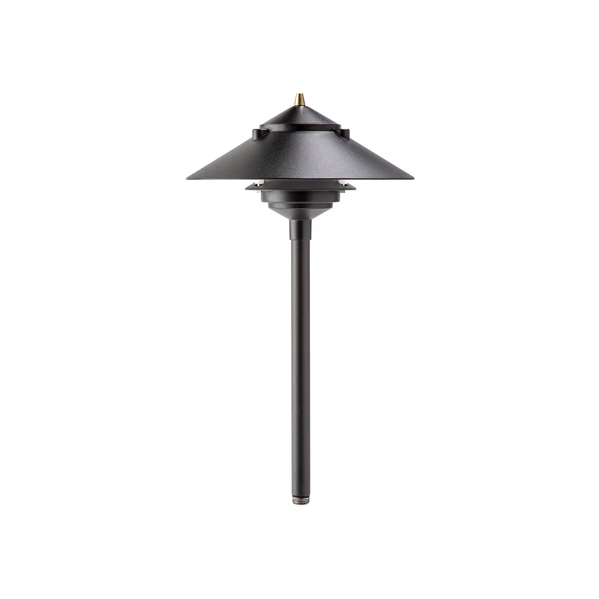 Vista  PR-9216-B-NL  PR-9216 Path Light Aluminum Black Finish No Lamp
