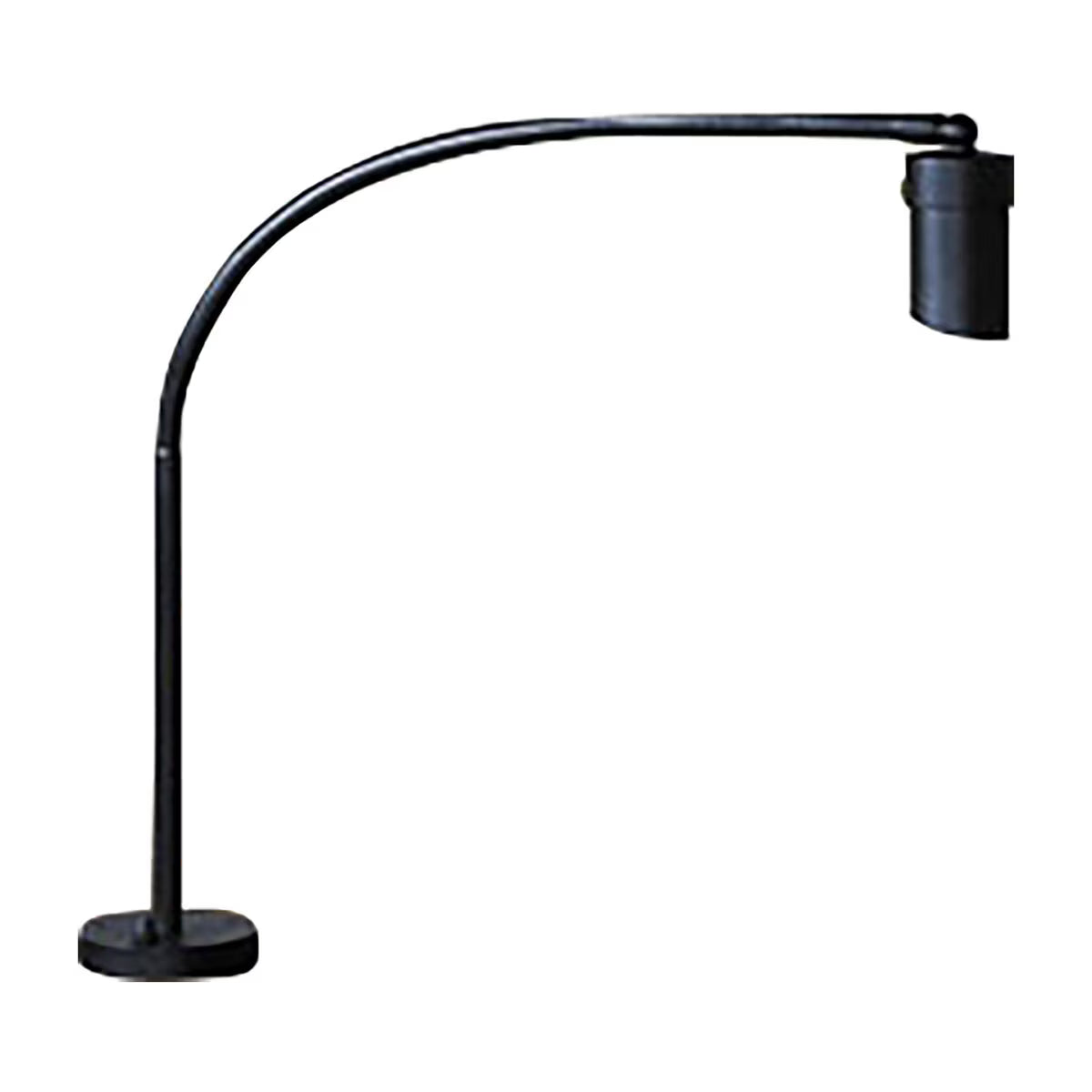 Vista Flex Stem Deck Light Black Aluminum MR16 4.5W LED