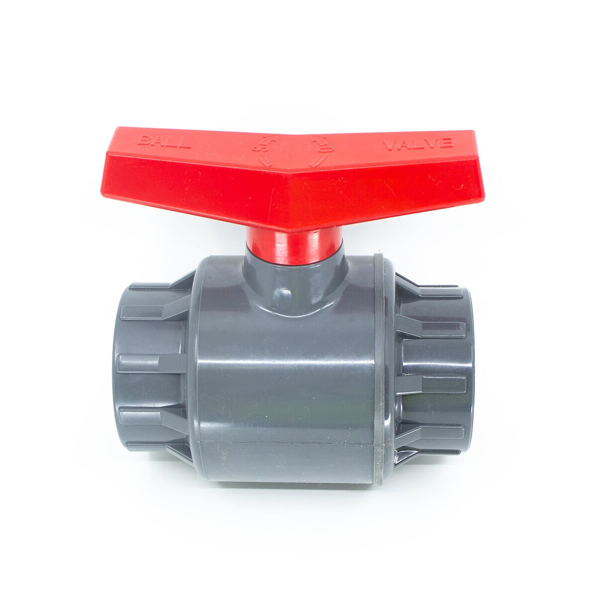 Matco Ball Valve PVC Gray 2 1/2 in. Solvent