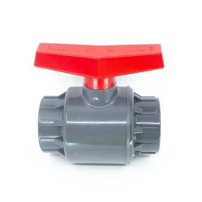 Matco Ball Valve PVC Gray 2 1/2 in. Solvent
