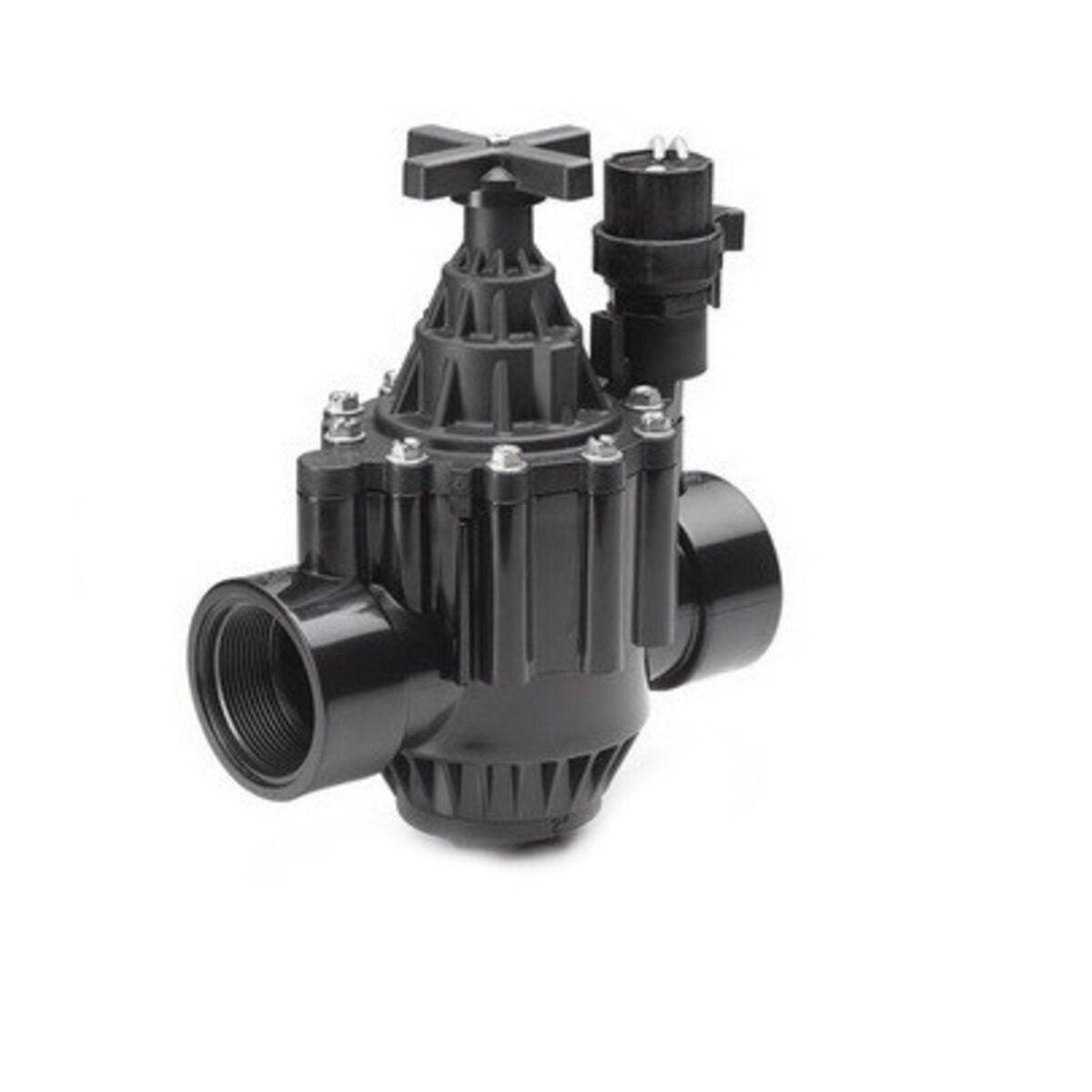 Rain Bird PGA PVC and Glass-Filled Nylon Globe/Angle Valve 2 in. FIPT