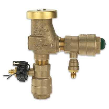 T388001  Watts 800M4 Anti-Siphon Pressure Vacuum Breaker w/ Ball Valves 3/4 in. Bronze w/ Freeze Sensing Capability (Sensing Upgrade Kit Sold Separately) | T388001