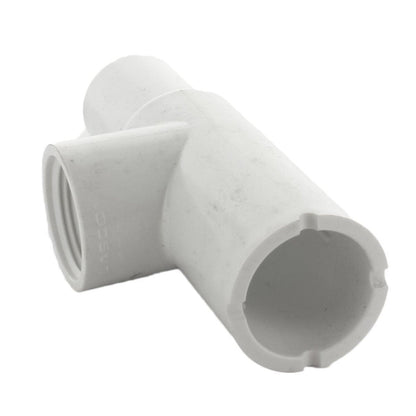 1376-010 -Lasco Manifold Tee UltraZone Series White Sch 40 PVC 1 in. Slip x Slip x Fthd