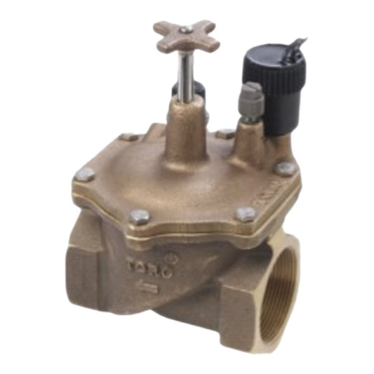 Toro Globe Valve 220 Brass 2 in. w/ Flow Control FIPT x FIPT