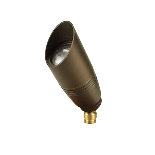 Unique Probe PROS-12-L327  Up Light Brass Housing 3W 2700K 40 Deg. LED
