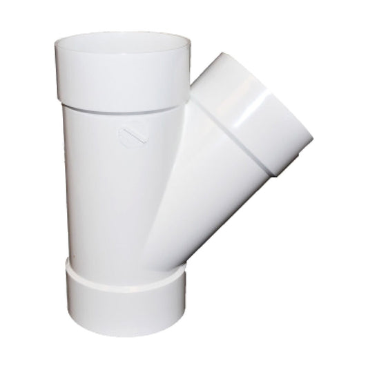 Normandy 45 Degree Wye PVC