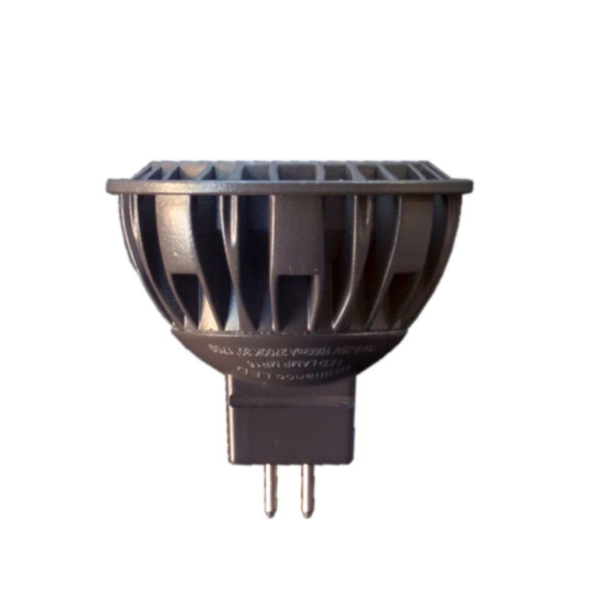 MR16-5-AMBER-30  Brilliance LED MR16 5W Amber Dimmable LED Lamp with 30-Degree Beam Angle, 450 Lumens, Bi-Pin Base, 8-24VAC, 50,000 Hour Life
