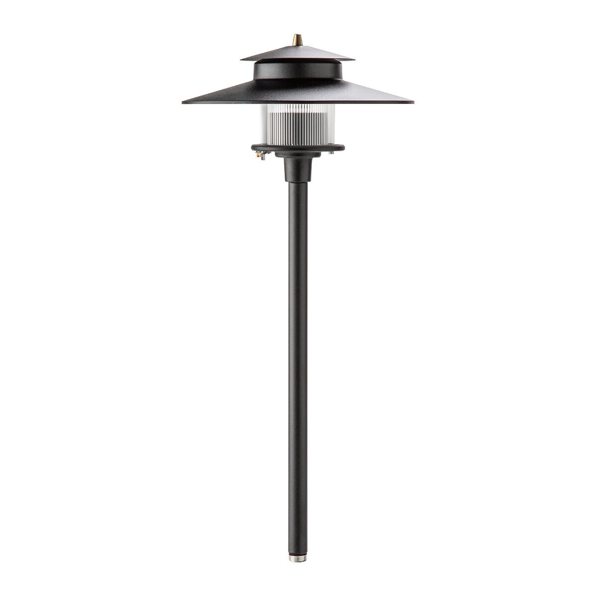 Vista  PR-9207 -B-NL Path Light Aluminum Black Finish No Lamp