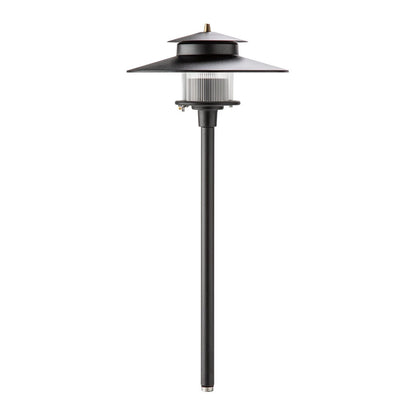 Vista  PR-9207 -B-NL Path Light Aluminum Black Finish No Lamp