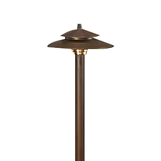 Vista PR-2125-BSO-NL  Path Light Olde Brass No Lamp 6 in. Top