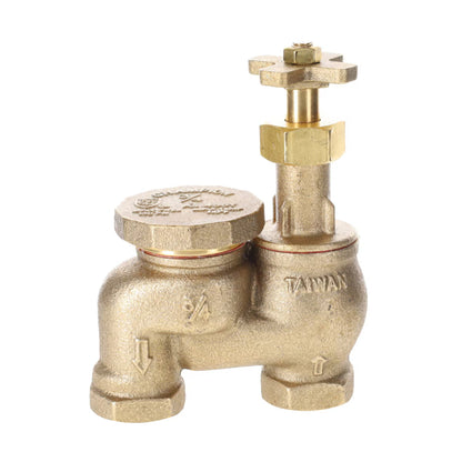 3/4 Manual Anti-Siphon Valve Without Union Brass 466P-075Y