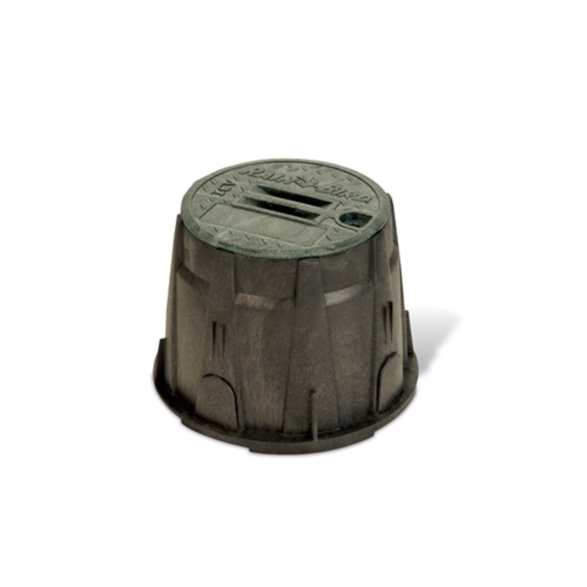 Rain Bird VB Valve Box Lid Round 10 in. Black Polyethylene Lid Only