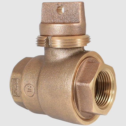 Legend  314-305NL  Curb Stop Valve Minneapolis Pattern 1 in. FIP Bronze