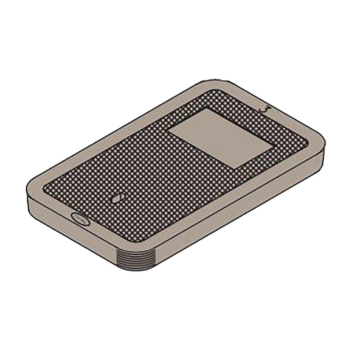 B03 Cover BLANK (#3 Meter)