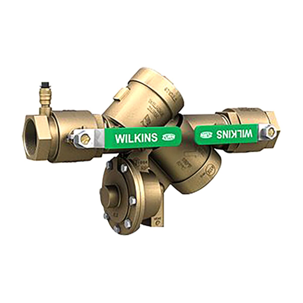 Zurn Wilkins 112-975XLFT 1-1/2 in. Backflow Preventer 975XL w/ Fast Test Cock Option