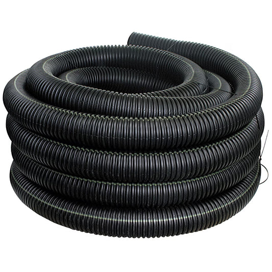 ADS 3 in. x 100 ft. Single Wall Pipe Solid