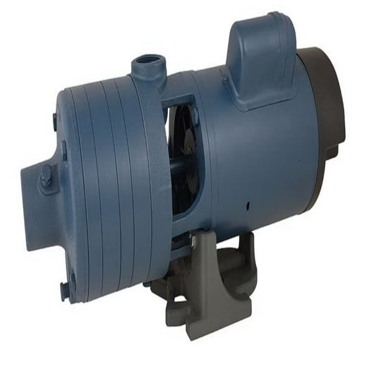 Flint & Walling CJ101B101AB  CJ 2 Stage Centrifugal Pump Brass Impleller 1 HP 115/230V 1 Phase Cast Iron