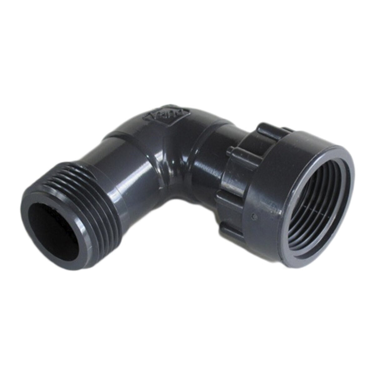 Dura  306-009  Manifold 90 Degree Elbow 1 in. Mipt X Swivel w/o - Ring
