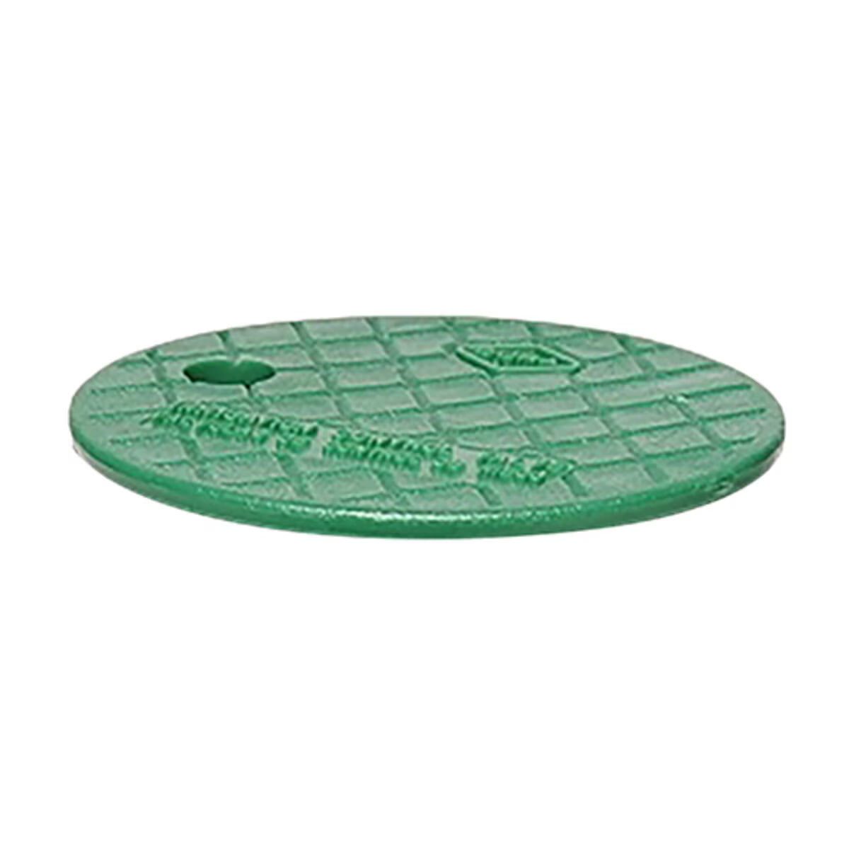 7 Round Lid Green Dura