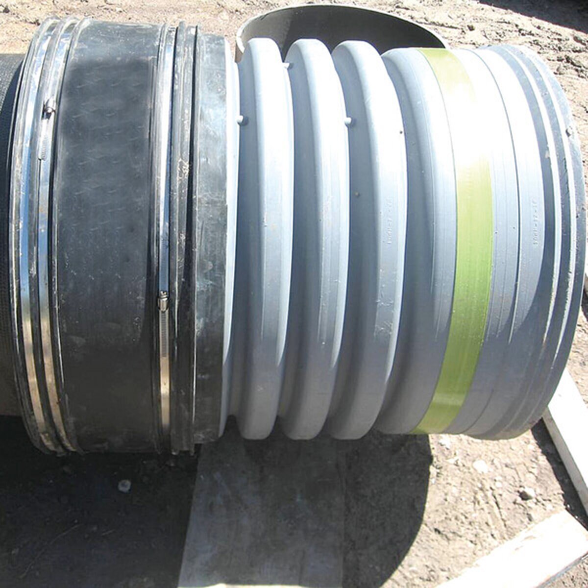 ADS HP Dual Wall Solid Pipe w/ Long Bell 24 in. x 20 ft.