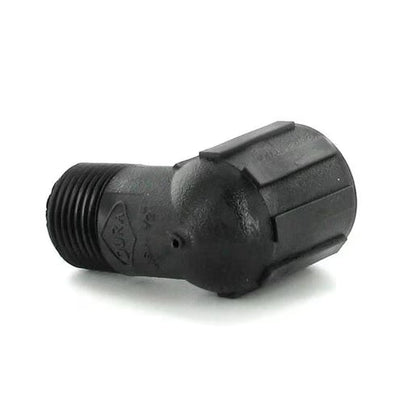 3/4 in. x 1/2 in. MARLEX ELBOW MPT X FPT DURA  412-101M