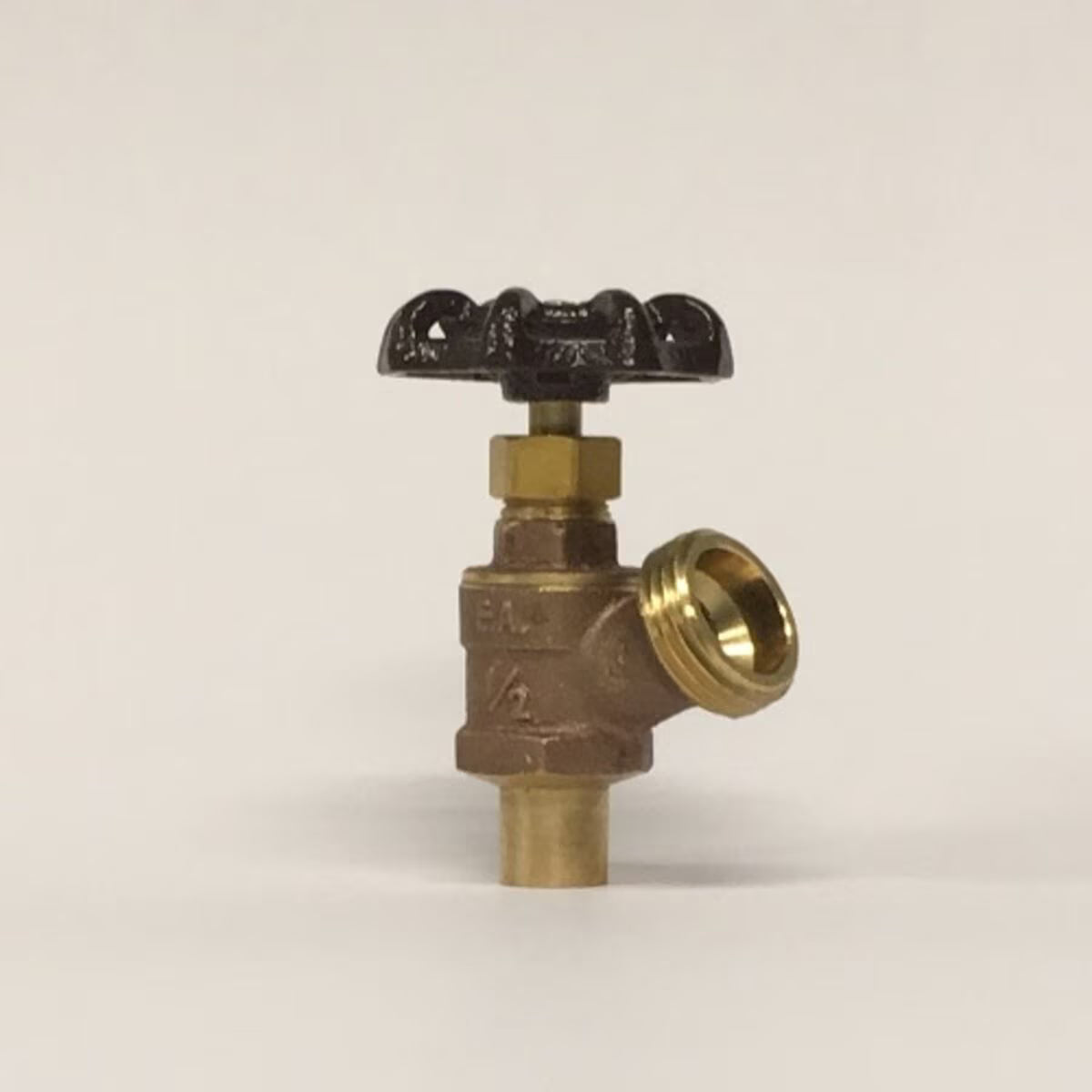 Matco Boiler Drain Brass 1/2 in. Male Copper Sweat x MHT